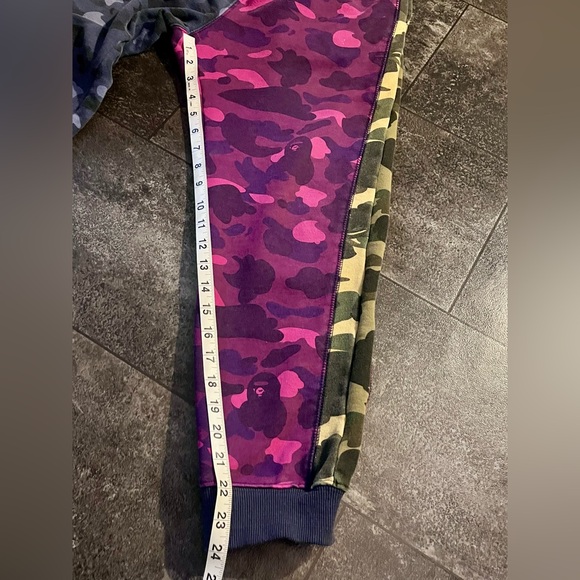 Traded* BAPE Camo Mix Pull on Joggers - The Bathing Ape - Picture 11 of 11